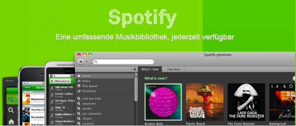 Online kostenlos Musik hören - Spotify im Browser nutzen - preis ...